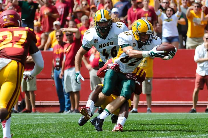 NDSU has absolutely dominated in almost every game they played this year, even with mountains of mistakes. However, UNI proved we're not perfect, and wins against FBS schools don't matter come playoff time. (Photo Credit: Steven Branscombe, USA TODAY Sports)