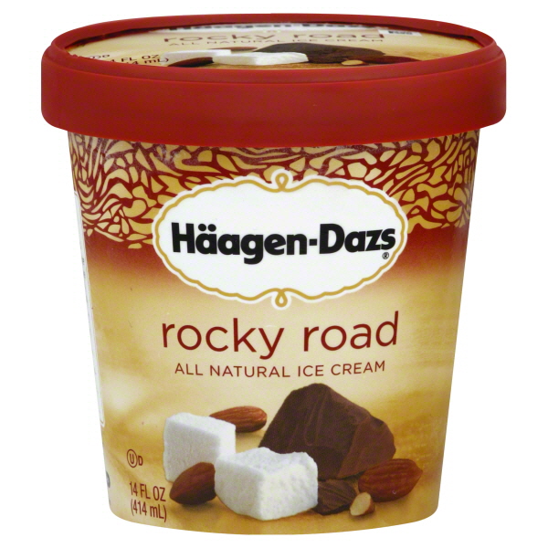Unfortunately I have a sneaking suspicion that our rocky road will be infinitely less refreshing and delicious than this...